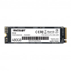 SSD 480GB PATRIOT P310 M.2 NVMe, Gen3x4