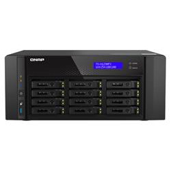 QNAP TS-h1290FX-7302P-128G (AMD EPYC, 128GB ECC RAM, 12x 2,5" U.2, 2x M.2 NVMe, 2x 2,5GbE, 2x 25GbE)