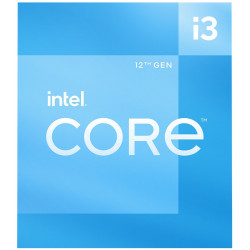 INTEL Core i3-12100F - 3,3 GHz - 4-jádrový - 8 vláken - Socket LGA1700 - BOX (BX8071512100F)