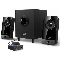 GENIUS repro SW-2.1 300X 2.1 10W dřevěné černé