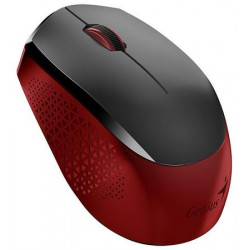 Genius NX-8000S myš, Bezdrátová USB, Optická, 1200 dpi, Černá-červená ( 31030025401 )
