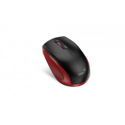 Genius NX-8006S myš, Bezdrátová USB, Optická, 1200 dpi, Černá-červená ( 31030024401 )