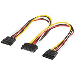 PremiumCord Napájecí kabel k HDD Serial ATA - rozdvojka M 2xF 16cm