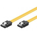 PremiumCord 0,3m SATA 3.0 datový kabel 1.5GBs 3GBs 6GBs, kov.západka