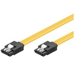 PremiumCord 0,5m SATA 3.0 datový kabel 1.5GBs 3GBs 6GBs, kov.západka