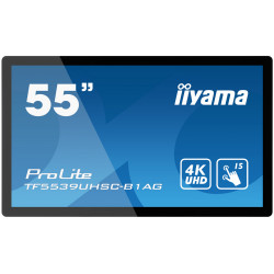 IIYAMA TF5539UHSC LCD IPS/PLS 55", 3840 x 2160, 8 ms, 500 cd, 1 100:1, 60 Hz, 24/7  (TF5539UHSC-W1AG)