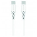 Swissten Datový Kabel TPE USB-C USB-C Power delivery 5A (100W) 1,5 M bílý