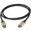 PremiumCord Kabel USB 3.1 konektor C male - USB 3.1 C male, 1m hliníkové konektory