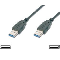 PremiumCord Kabel USB 3.0 Super-speed 5Gbps A-A, 9pin, 2m