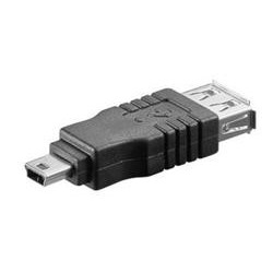 PremiumCord USB redukce A F - 5pin mini M