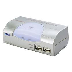 Aten 2-port KVMP USB, usb hub, 1.2m kabely