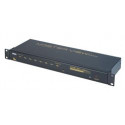 ATEN 8-port KVM PS 2+USB, OSD, rack 19"