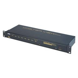 ATEN 8-port KVM PS 2+USB, OSD, rack 19"