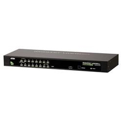 ATEN 16-port KVM PS 2+USB, OSD, rack 19", kombo konzole