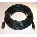 PremiumCord optický fiber High Speed with Ether. 4K@60Hz kabel 40m, M M, zlacené konektory