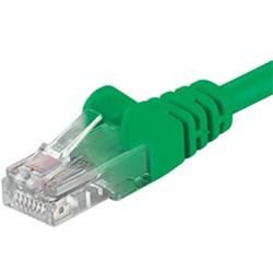 PremiumCord Patch kabel Cat5E UTP, délka 5m, zelená