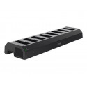 Axis W701 Docking Station 8-bay - Dobíjecí a synchronizační stanice - 80 Watt - černá - pro AXIS W100