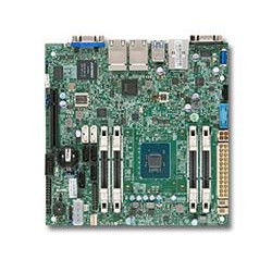 SUPERMICRO miniITX MB Atom C2758 8-core (20W TDP), 4x DDR3 ECC SODIMM, 2xSATA3, 4xSATA2,1xPCI-E x8, 4xLAN, IPMI