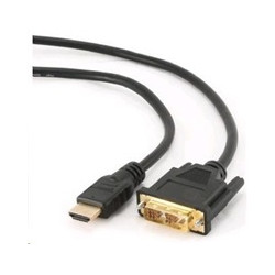 GEMBIRD Kabel HDMI - DVI 4,5m (M M, DVI-D, Single Link, zlacené kontakty, stíněný)