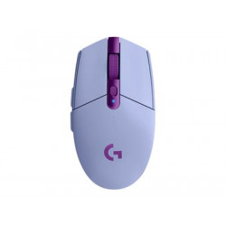Logitech G G305 - Myš - optický - 6 tlačítka - bezdrátový - LIGHTSPEED - bezdrátový přijímač USB - šeřík
