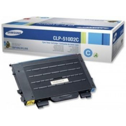 Toner Samsung CLP-510, N, cyan, CLP-510D2C, 2000s, O