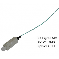 Pigtail Fiber Optic SC PC 50 125MM,2m OM3