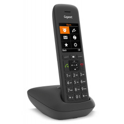 SIEMENS GIGASET C575 - DECT GAP bezdrátový telefon, barva černá