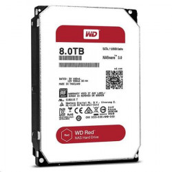 WD Red - HDD 8000 GB Interní 3.5 " - SATA III/600 - 5 640 ot min. - vyrovnávací paměť: 256 MB (WD80EFZZ)