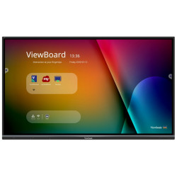ViewSonic Flat Display IFP5550-3 55" Touch LCD 3840x2160 8ms 350cd VGA HDMIx3 SPDIF Earph USB Ax7 Bx2 RJ45
