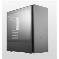 CoolerMaster case Silencio S600 Tempered Glass, ATX, Mid Tower, černá, bez zdroje