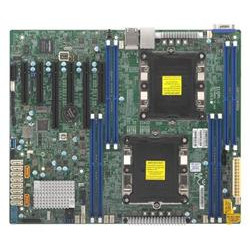 SUPERMICRO MB 2xLGA3647s, iC621, 8x DDR4 ECC, 10xSATA3, 1xM.2, PCI-E 3.0 4,2(x16,x8),2x LAN,IPMI, bulk