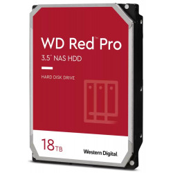WD Red - HDD 18000 GB Interní 3.5 " - SATA III/600 - 7 200 ot min. - vyrovnávací paměť: 512 MB (WD181KFGX)