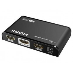 PremiumCord HDMI 2.0 splitter 1-2 porty, 4K x 2K 60Hz, FULL HD, 3D, černý