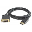 PremiumCord DisplayPort na DVI kabel 2m