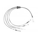 Cisco Direct-Attach Breakout Cable - Síťový kabel - QSFP+ (M) do SFP+ (M) - 2 m - SFF-8431 SFF-8436 SFF-8461 - pasivní - hnědá - pro P N: N9K-C93180YC-FX3, N9K-C9336C-FX2-E, NC55-MPA-4H-HX-S=, NC57-24X400G-BA=, UCS-FI-64108