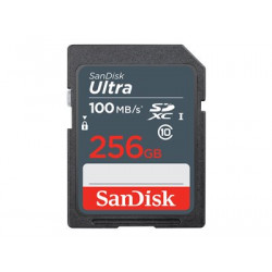SanDisk Ultra - Paměťová karta flash - 256 GB - UHS Class 1 Class10 - SDXC UHS-I