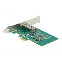 Delock PCI Express Card  1 x SFP Slot Gigabit LAN - Síťový adaptér - PCIe nízký profil - Gigabit SFP x 1
