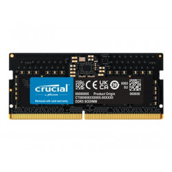 Crucial - DDR5 - modul - 8 GB - SO-DIMM 262 pinů - 4800 MHz PC5-38400 - CL40 - 1.1 V - bez vyrovnávací paměti - bez ECC