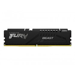 Kingston FURY Beast - DDR5 - modul - 8 GB - DIMM 288-pin - 6000 MHz PC5-48000 - CL40 - 1.35 V - bez vyrovnávací paměti - on-die ECC