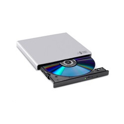HITACHI LG - externí mechanika DVD-W CD-RW DVD±R ±RW RAM GP57ES40, Slim, Silver, box+SW