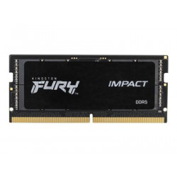 Kingston FURY Impact - DDR5 - sada - 64 GB: 2 x 32 GB - SO-DIMM 262 pinů - 4800 MHz PC5-38400 - CL38 - 1.1 V - bez vyrovnávací paměti - on-die ECC