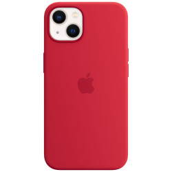 Apple iPhone 13 Silicone Case with MagSafe – (PRODUCT)RED