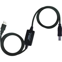 PremiumCord USB 2.0 repeater a propojovací kabel A M-B M 10m