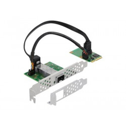 Delock Mini PCIe I O PCIe full size 1 x SFP Gigabit LAN - Síťový adaptér - PCIe Mini Card - Gigabit SFP x 1