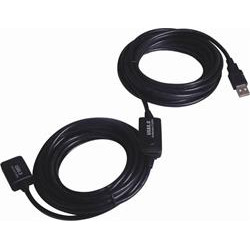 PremiumCord USB 2.0 repeater a prodlužovací kabel A M-A F 20m