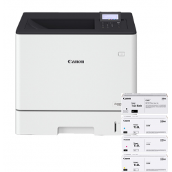 Canon i-SENSYS X C1533P + sada tonerů Tisk Laser A4 LAN WiFi USB