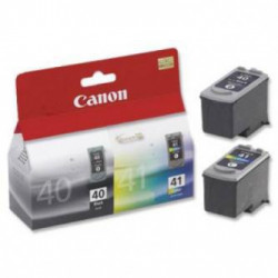 Canon originální ink PG40 CL41 multipack, black color, 16,9ml, 0615B043, Canon iP1600, 220