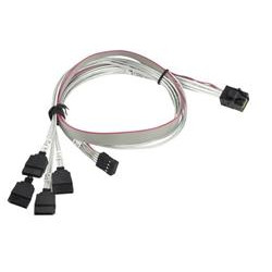 SUPERMICRO Internal MiniSAS HD (SFF-8643) to 4x SATA 50 50cm Cable with sideband 