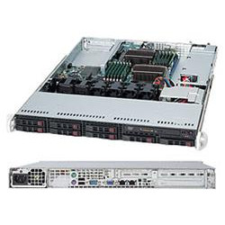 SUPERMICRO 1U chassis 8x 2,5" HS SAS SATA, 600W, WIO