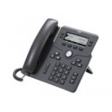 Cisco IP Phone 6871 - Telefon VoIP - IEEE 802.11n (Wi-Fi) - SIP, SRTP - 4 linky - uhel